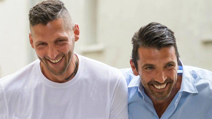 Materazzi e Buffon