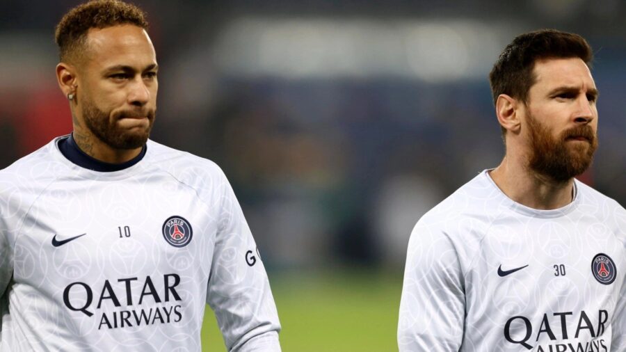 Messi e Neymar Psg