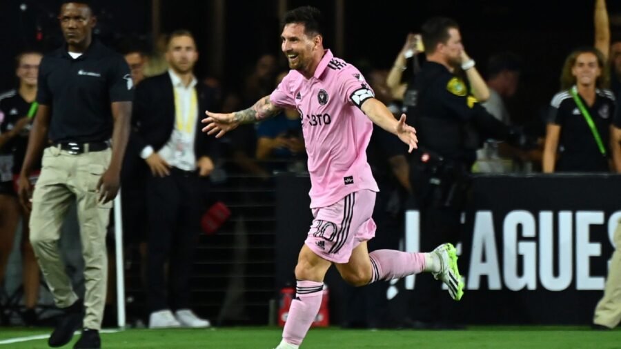 Messi esultanza