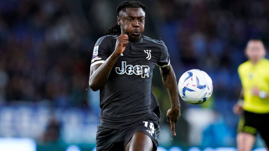 Moise Kean lascia la Juve e va alla Fiorentina