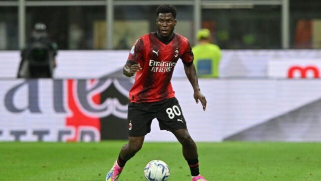 Napoli Milan Musah nell intervallo
