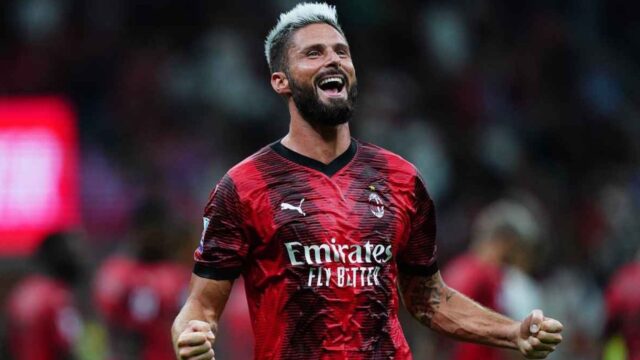Napoli Milan doppietta Giroud