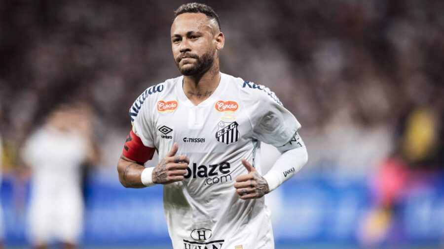 Neymar al Santos