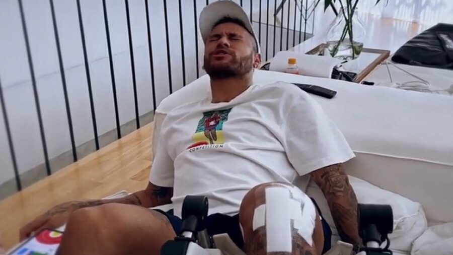 Neymar riabilitazione