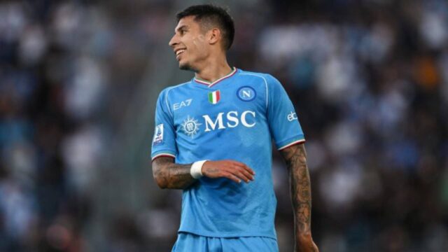 Olivera terzino del Napoli