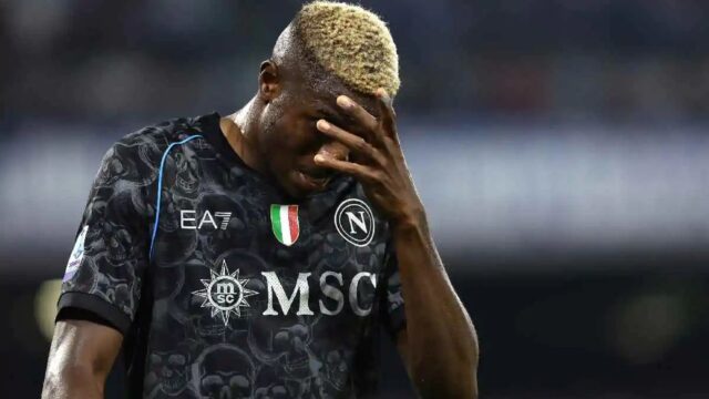 Osimhen infortunio
