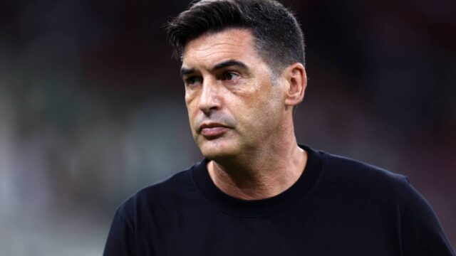 Paulo Fonseca in conferenza alla vigilia di Milan Napoli