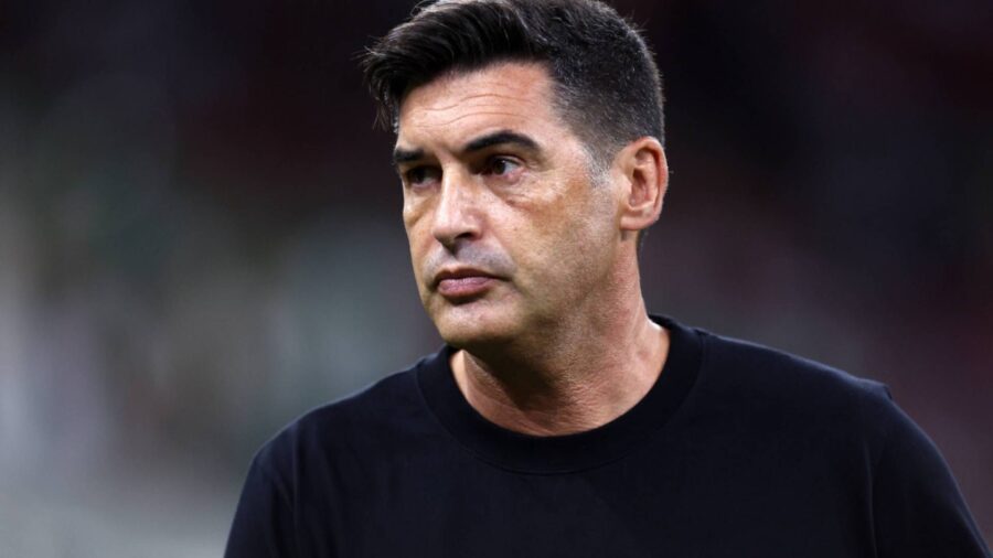 Paulo Fonseca in conferenza alla vigilia di Milan Napoli