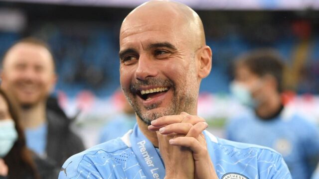Pep Guardiola ride