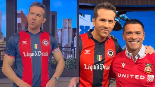 Perche Ryan Reynolds indossava la maglia del Campobasso in una tv americana