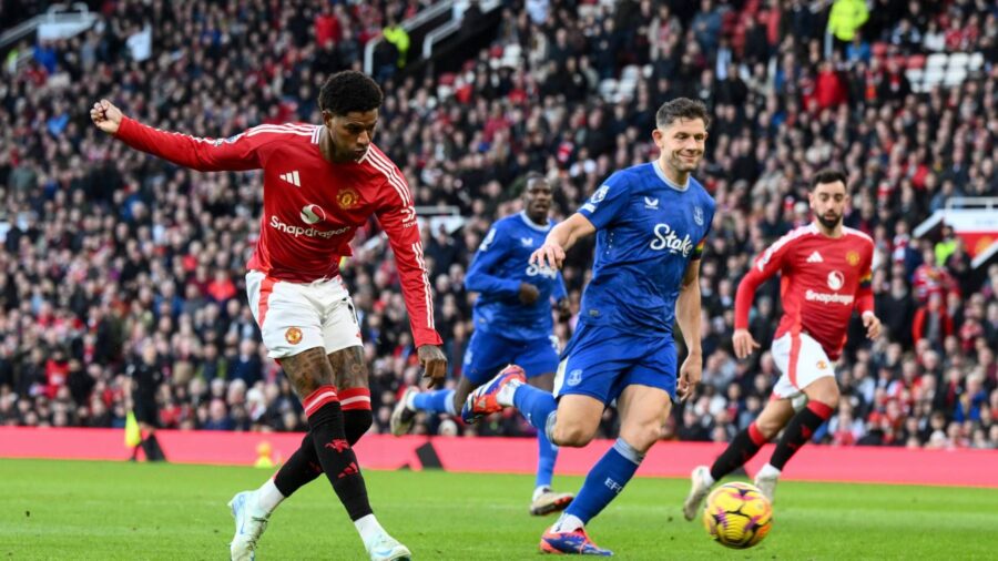 Rashford contro Everton
