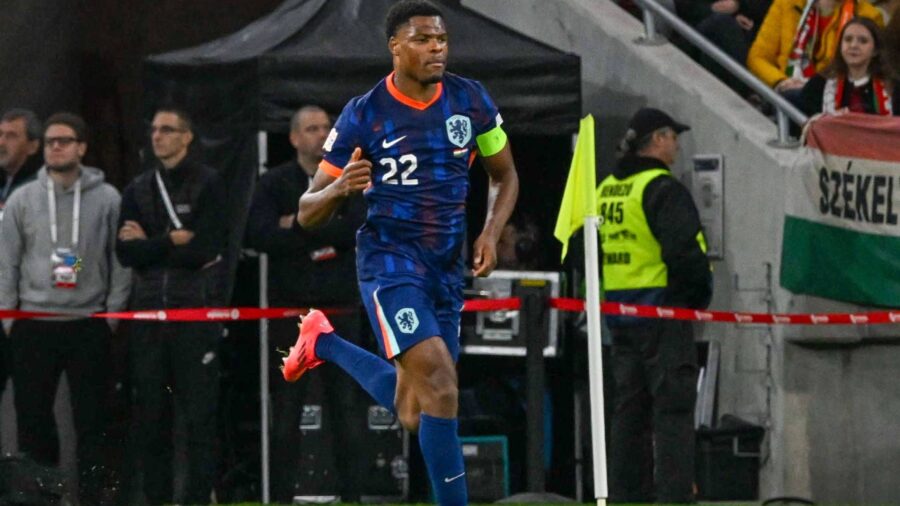 Rendimento diverso per Denzel Dumfries tra Inter e nazionale olandese