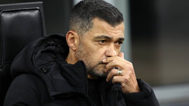 Retroscena su Sergio Conceicao relativo all intervallo del derby