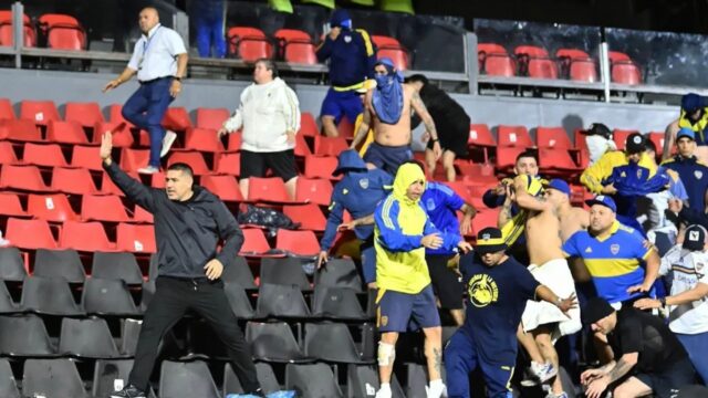 Riquelme boca scontri