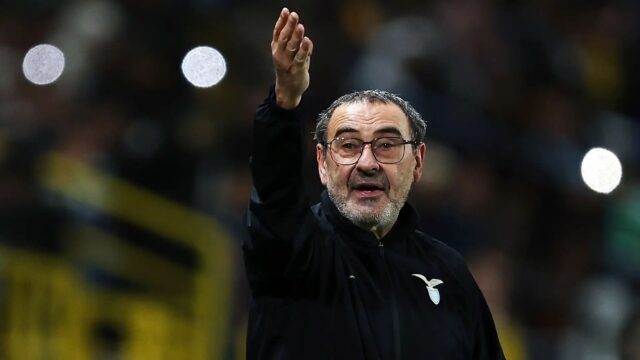 Sarri arrabbiato lazio