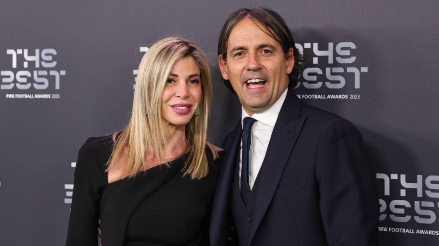 Simone Inzaghi e Gaia Lucariello