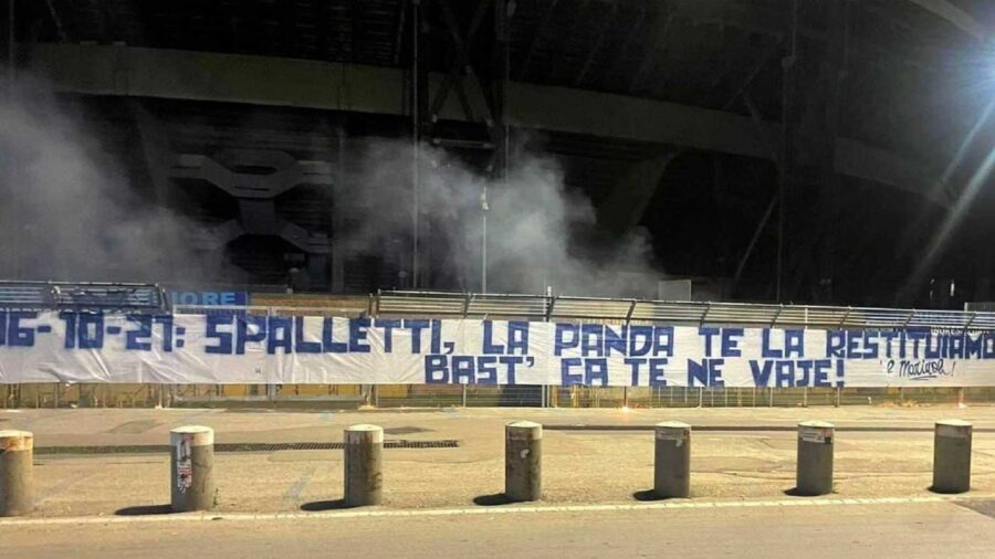 Striscione Spalletti