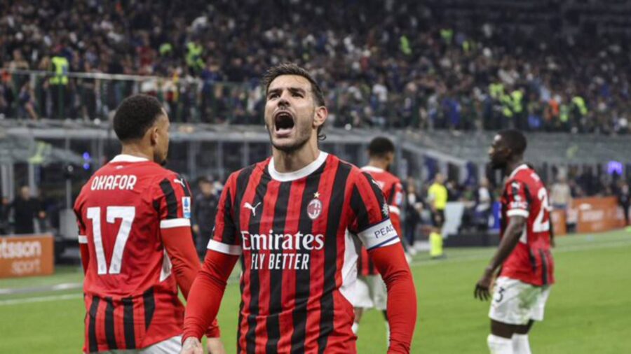 Theo Hernandez insulti alla Curva dell Inter
