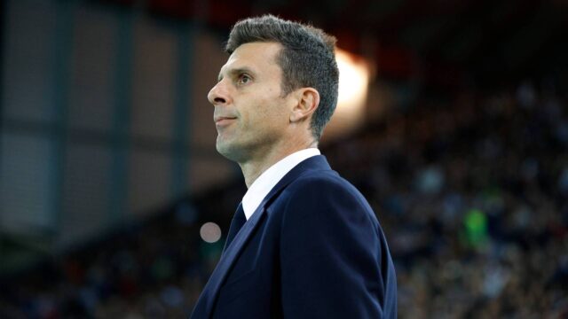 Thiago Motta in conferenza alla vigilia di Lille Juve