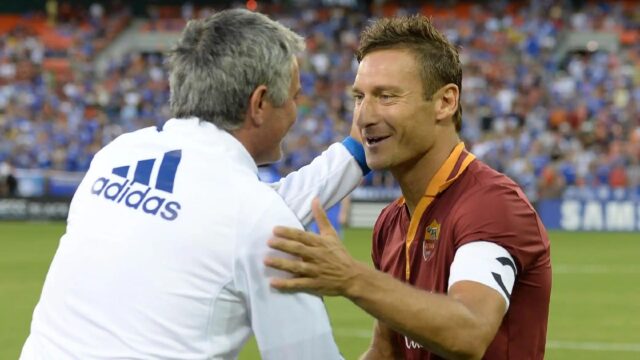 Totti mourinho roma