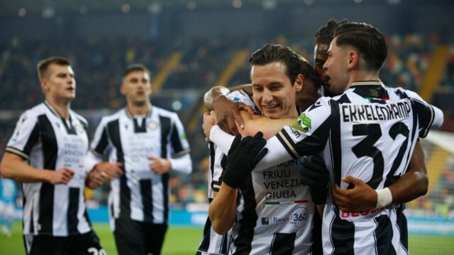 Udinese maglia rana