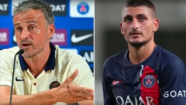 Verratti e Luis Enrique