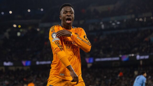 Vinicius real madrid manchester city