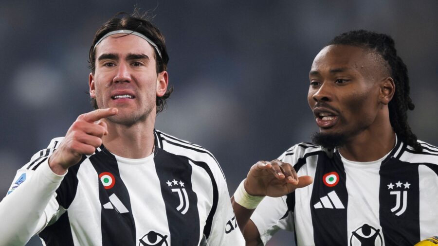 Vlahovic lite Juve Venezia