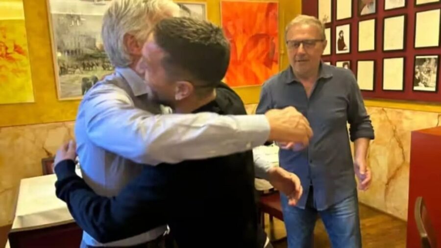 Abbraccio gasperini papu gomez