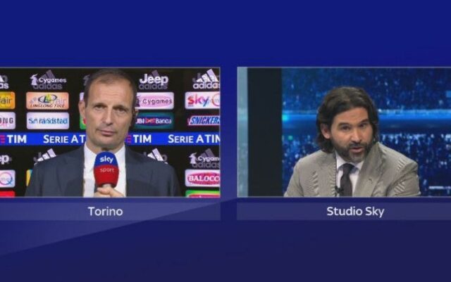 Adani si complimenta con allegri