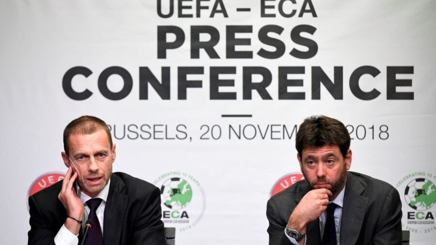 Agnelli a ceferin