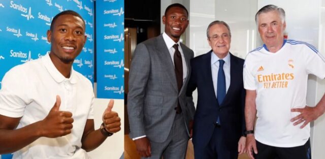 Alaba si presenta al real