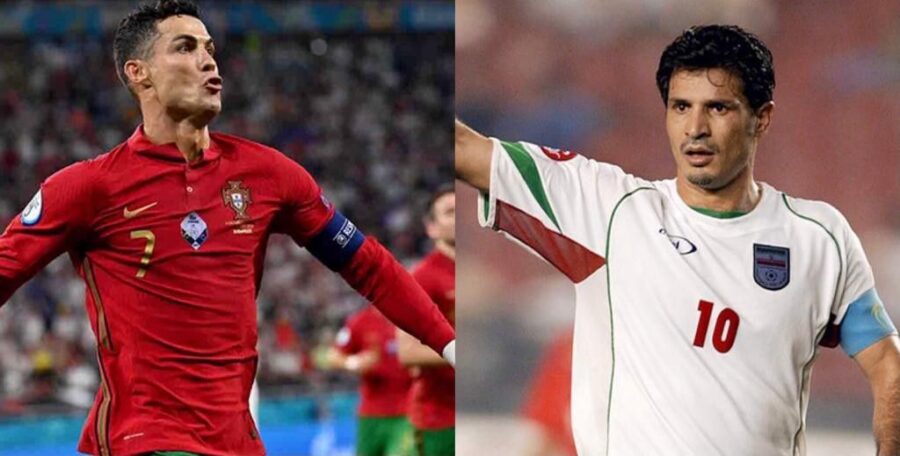 Ali daei a ronaldo