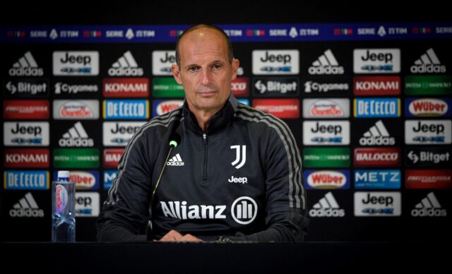 Allegri conferenza stampa