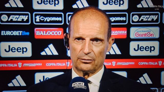 Allegri dopo juve lazio di coppa italia