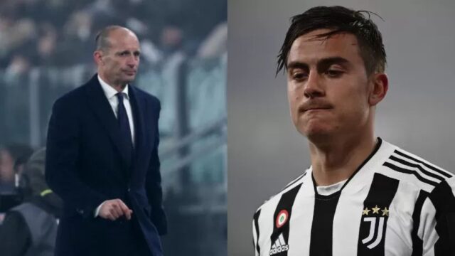 Allegri e dybala