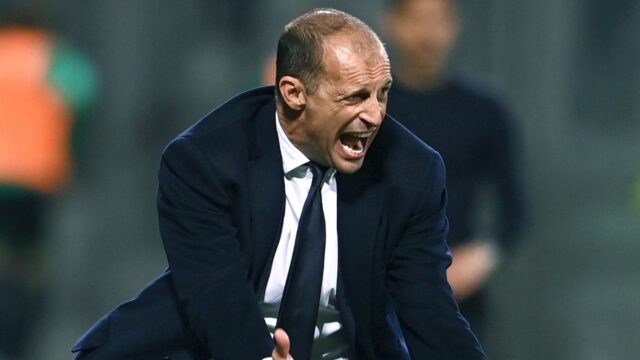 Allegri fuori controllo nel finale di juve fiorentina