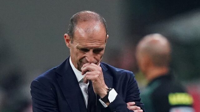 Allegri rischia di perdere alcuni giocatori della juve per squalifica