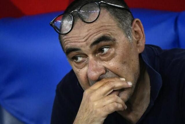 Amaro sfogo di sarri