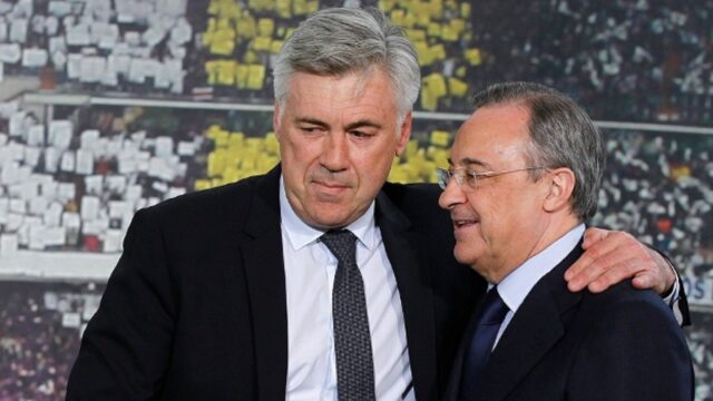 Ancelotti e perez