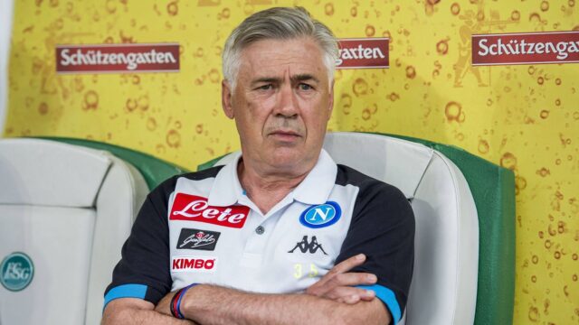 Ancelotti fatto fuori dal napoli per scelta di giuntoli