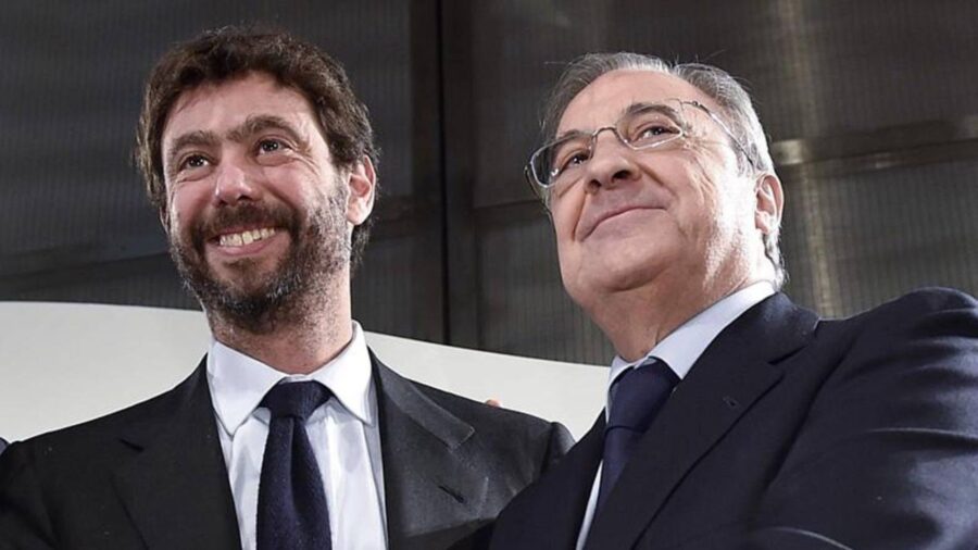Andrea agnelli e florentino perez