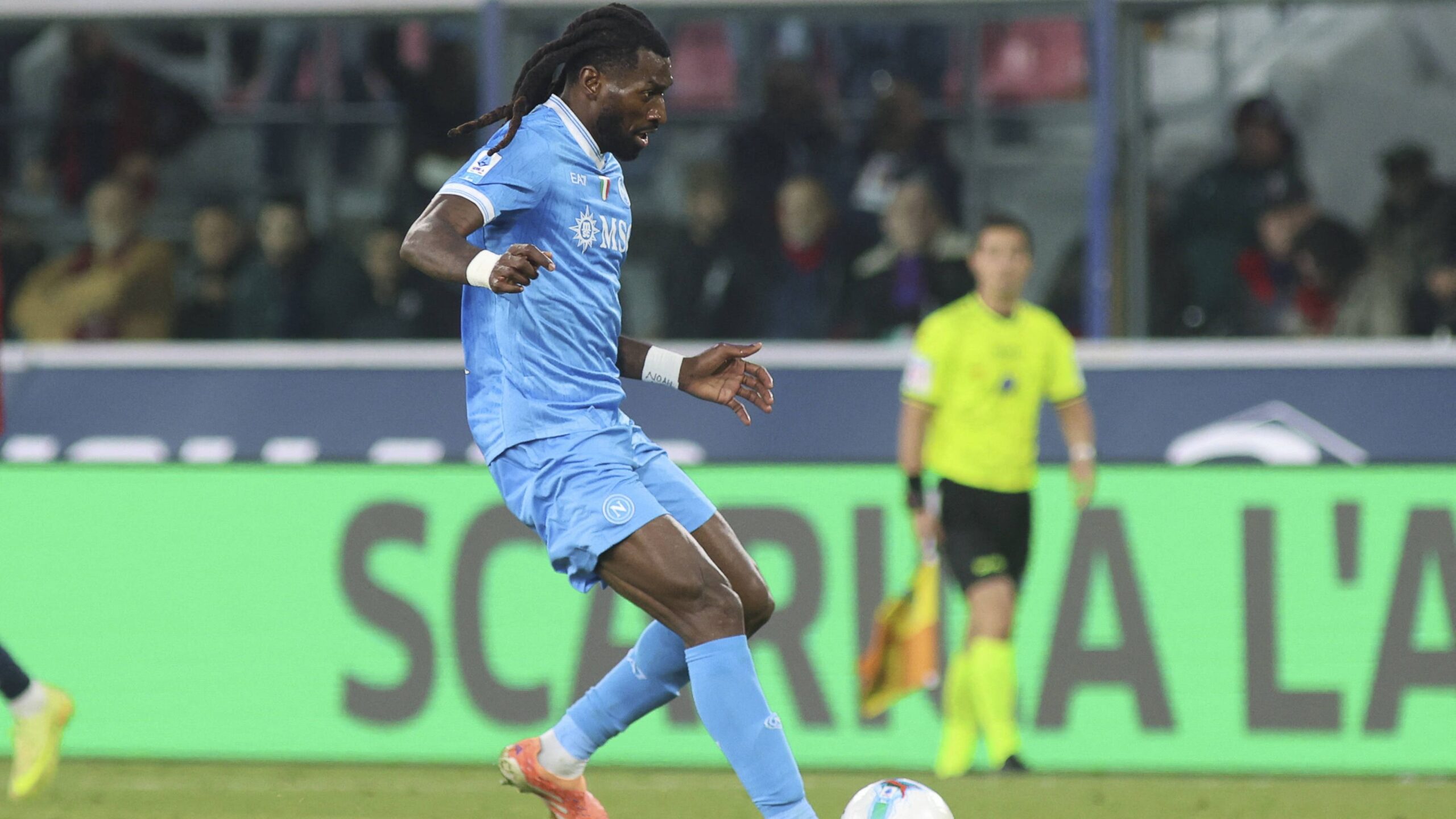 infortunio anguissa napoli camerun