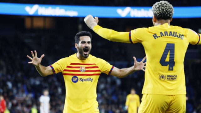 Araujo gundogan barcellona