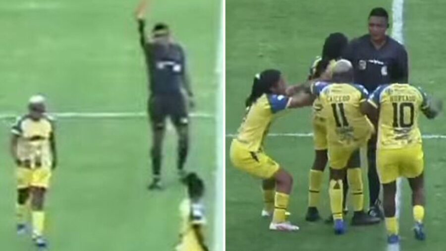 Arbitro calciatrice