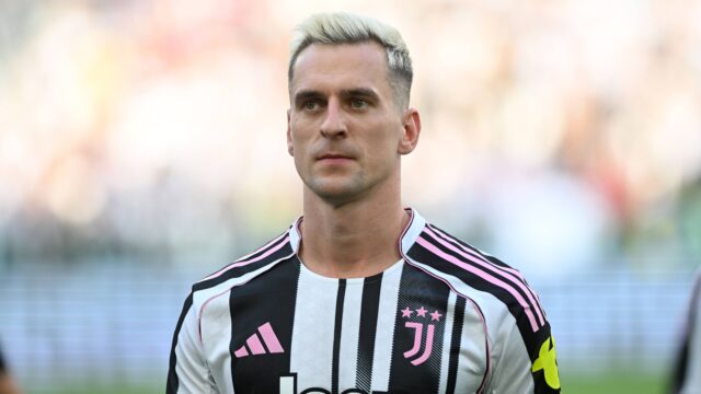 Arkadiusz milik amichevole friendly match 2025 25 juventus juventus next gen 2 0 primo piano head shot close up single shot amichevole 2025 25 juventus juventus next genjpg