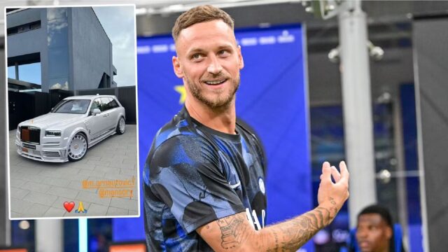 Arnautovic gioca poco l austriaco si consola con una rolls royce da capogiro
