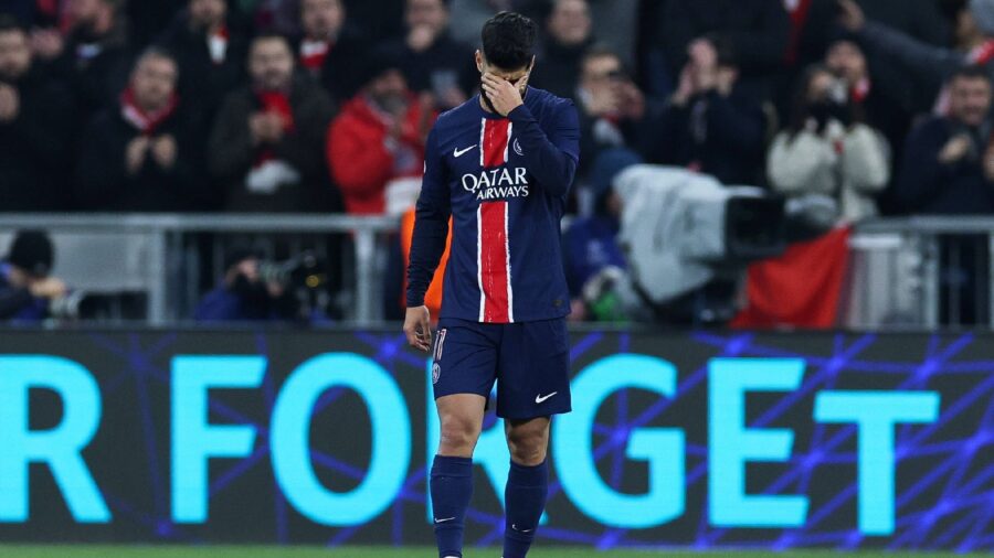 Asensio uscita psg inter