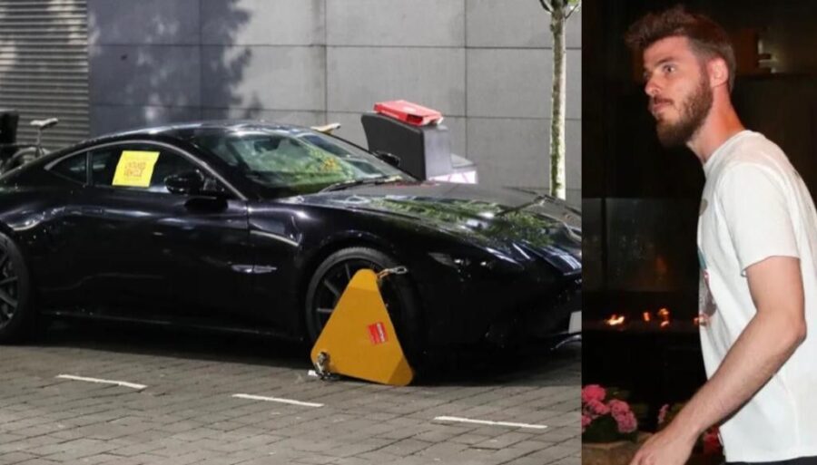 Aston martin di de gea