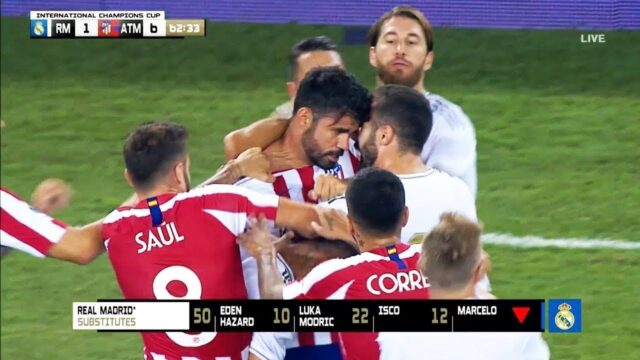 Atletico annienta il real madrid